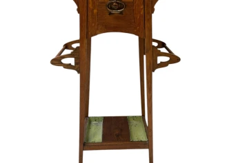 Arts & Crafts Art Nouveau Extra Large Pedestal or Plant Stand, 1900s